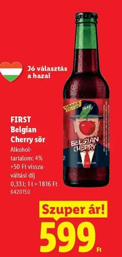 Belgian Cherry sör