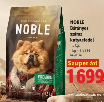 Bárányos száraz kutyateledel
