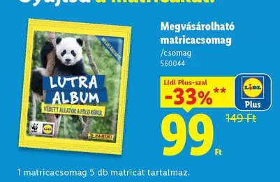 Lutra Album matricacsomag