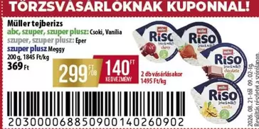 Müller tejberizs