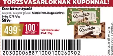 Konafetto ostyarúd