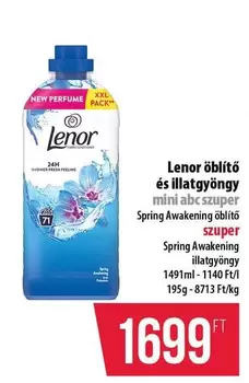 Xxl - öblítő és illatgyöngy mini abc szuper