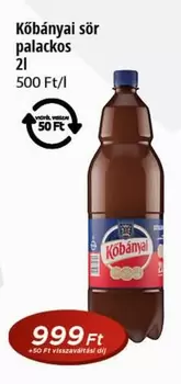 Kőbányai sör palackos