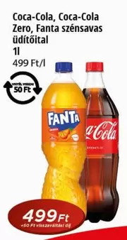 Coca Cola - Coca-Cola, Coca-Cola Zero, Fanta szénsavas üdítőital
