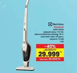 Electrolux - Porszívó EERC755W