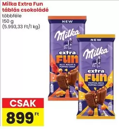 Extra Fun táblás csokoládé
