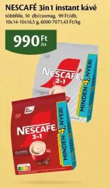 3in1 instant kávé