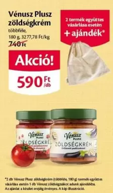 Vénusz Plusz zöldségkrém