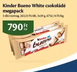 Kinder - Bueno White csokoládé megapack
