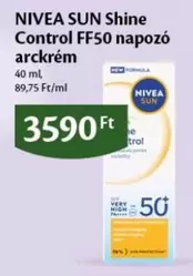 Shine Control FF50 napozó arckrém