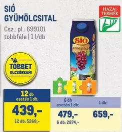 SIÓ GYÜMÖLCSITAL