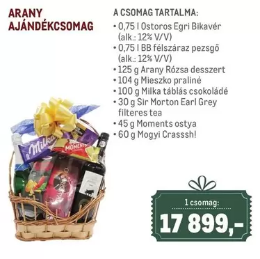 ARANY AJÁNDÉKCSOMAG