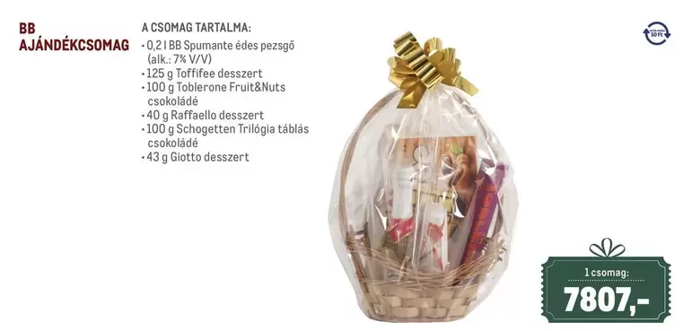 Raffaello - AJÁNDÉKCSOMAG