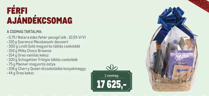 Férfi Ajándékcsomag