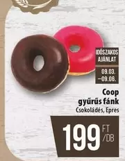 gyűrűs fánk