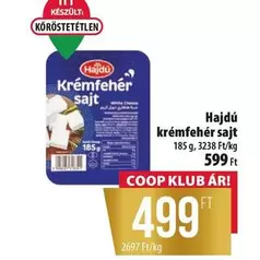 krémfehér sajt