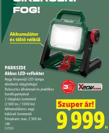 Akkus LED-reflektor