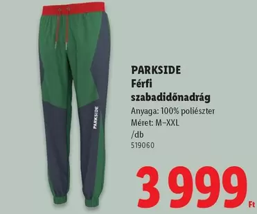 Férfi szabadidőnadrág