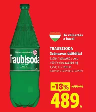 Szénsavas üdítőital