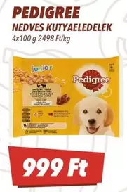 NEDVES KUTYAELEDEL
4x100 g