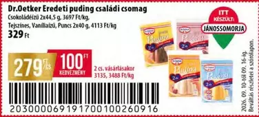 Eredeti puding családi csomag