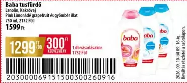 Baba tusfürdő