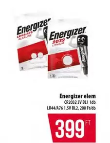 elem CR2032 3V BL1 1db, LR44/A76 1.5V BL2