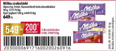 Milka csokoládé
