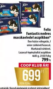 Felix Fantastic Nedves macskaeledel