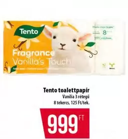 Tento toilet paper
