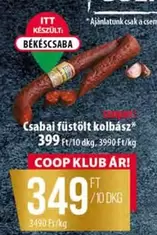 Csabai füstölt kolbász