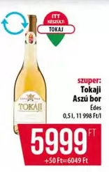 Tokaji Aszú bor