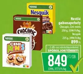 gabonahealy Chocapic, Cini-minis, Nesquik