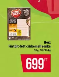 Füstölt-főtt csirkemell sonka