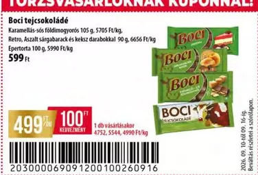 Boci tejcsokoládé