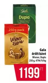 örölt kávé Wiener, Dupla