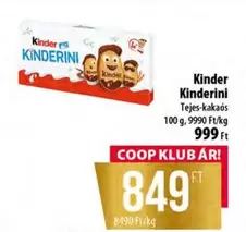 Kinder - ini Tejes-kakaós
