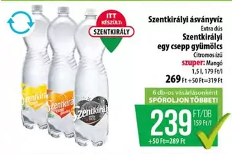 Szentkirályi ásványvíz