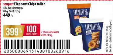 Elephant Chips tallér