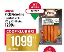 PICK Pickolino Frankfurti virsli