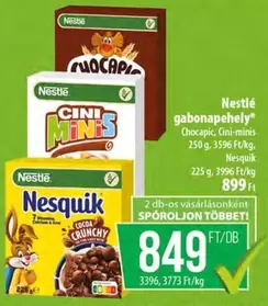 gabonapehely Chocapi, Cini-minis