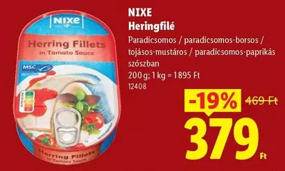 Herring Fillets in Tomato Sauce