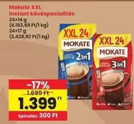 Xxl - Mokate XXL Instant kávéspecialitás