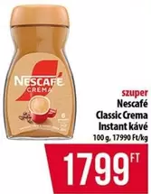 Classic Crema Instant kávé