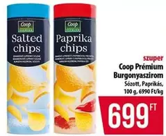 Paprika - Coop Prémium Burgonyaszirom