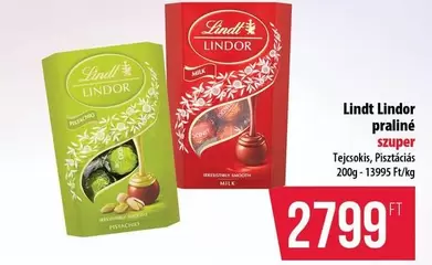 Lindor praliné