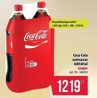 Coca Cola - szénsavas üdítőital