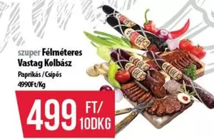 Vastag Kolbász Paprikás/Csípős