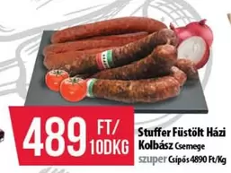 Stuffer Füstölt Házi Kolbász Csemege