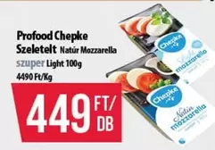 Nat - Szeletelt úr Mozzarella